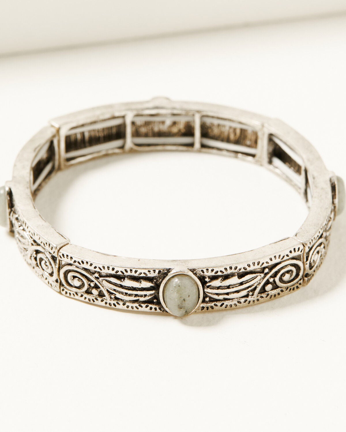 Image #4 - Shyanne Women's Gemma Stretch Bracelet Set - 4 Piece, Silver, hi-res