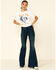 Image #2 - Country Deep Women's You're My Ride Or Die Graphic Tee, White, hi-res