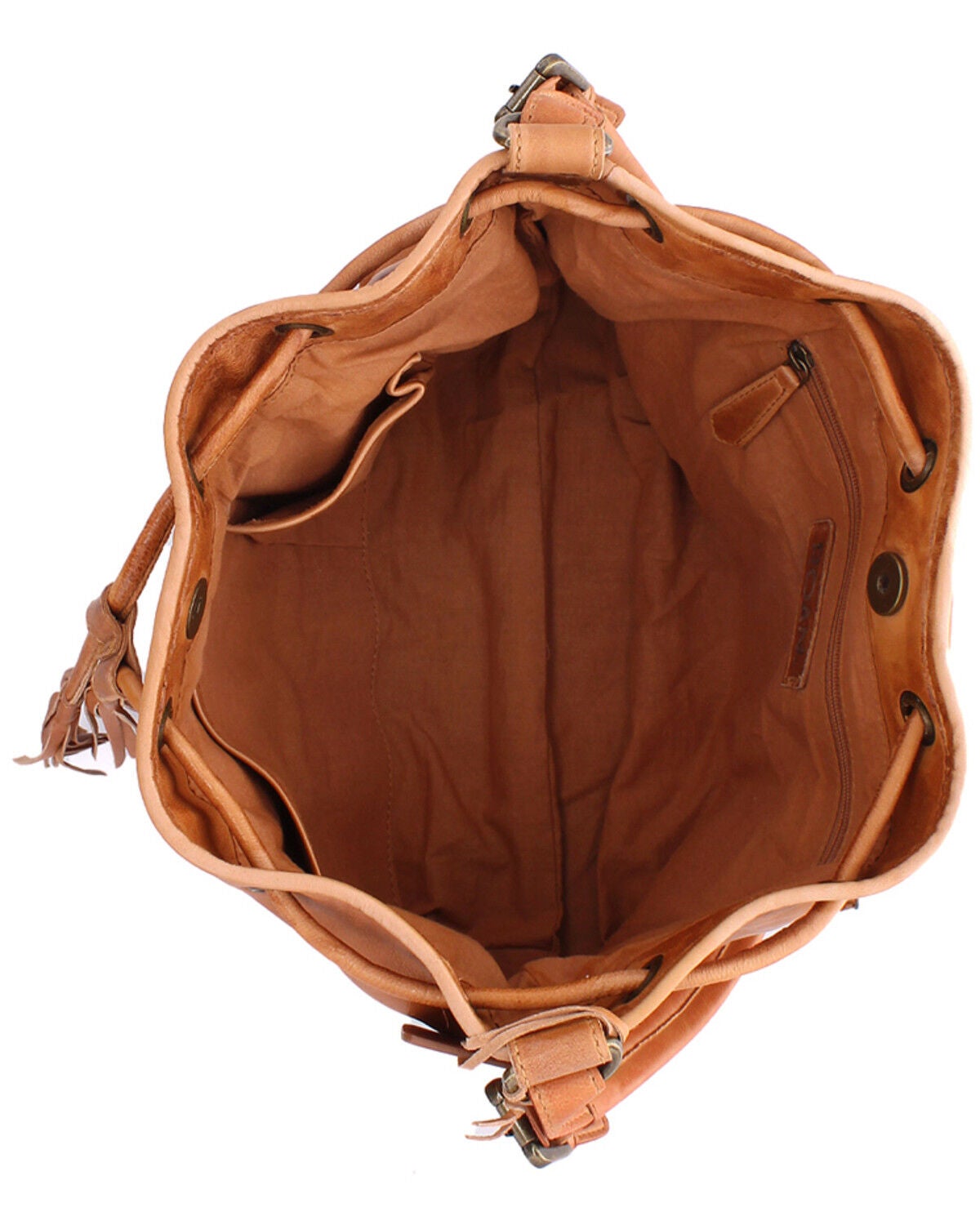 Image #4 - Roan by Bed Stu Women's Zone Large Handbag, Cognac, hi-res