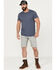 Image #1 - Dickies Men's 11" Cooling Utility Work Shorts, Grey, hi-res