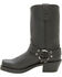 Image #3 - Durango Women's Black Harness Western Boots - Square Toe, Black, hi-res