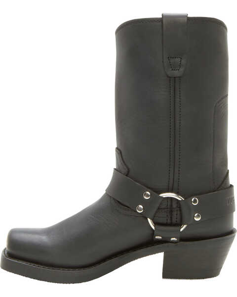 Image #3 - Durango Women's Black Harness Western Boots - Square Toe, Black, hi-res