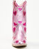 Image #4 - Wild + Rae Toddler Girls' Lovestruck Western Boots - Round Toe, Pink, hi-res