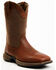 Image #1 - Brothers and Sons Men's Xero Gravity Lite Western Performance Boots - Broad Square Toe, Caramel, hi-res