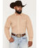 Image #1 - Cody James Men's Solid Long Sleeve Snap Denim Western Shirt - Big, Tan, hi-res