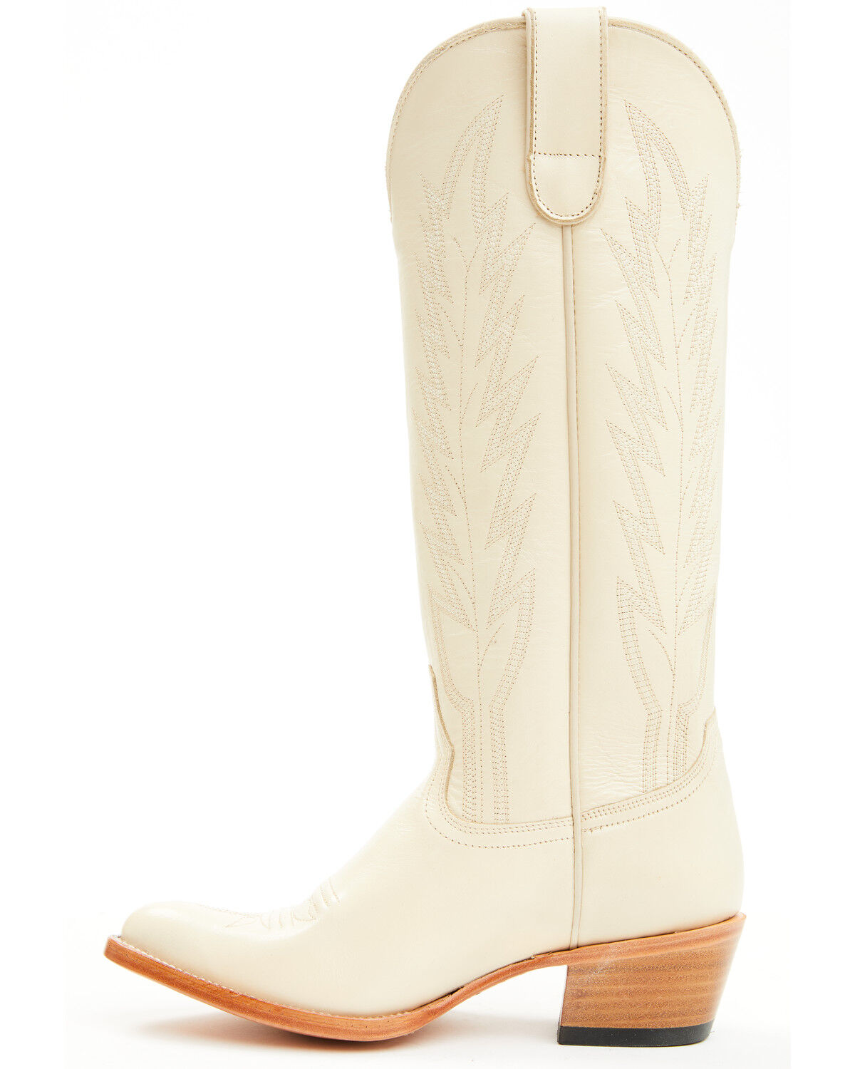 Image #3 - Macie Bean Women's Spacey Gracey Western Boots - Round Toe, Ivory, hi-res