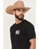 Image #3 - Ariat Men's Freedom Stripe Short Sleeve Graphic T-Shirt, Black, hi-res