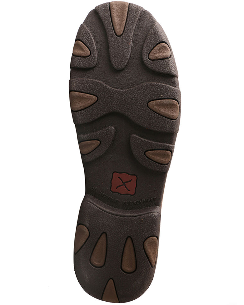 Twisted X Men's Tooled Driving Moc, Brown, hi-res