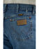 Image #4 - Wrangler Men's 47MWZ Vintage Collection Medium Wash Regular Fit Straight Stretch Denim Jeans, , hi-res