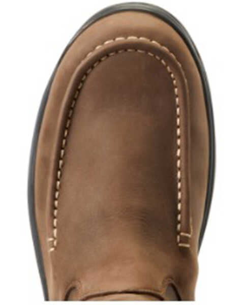 Image #4 - Ariat Men's Turbo Waterproof Western Work Boots - Soft Toe, Brown, hi-res