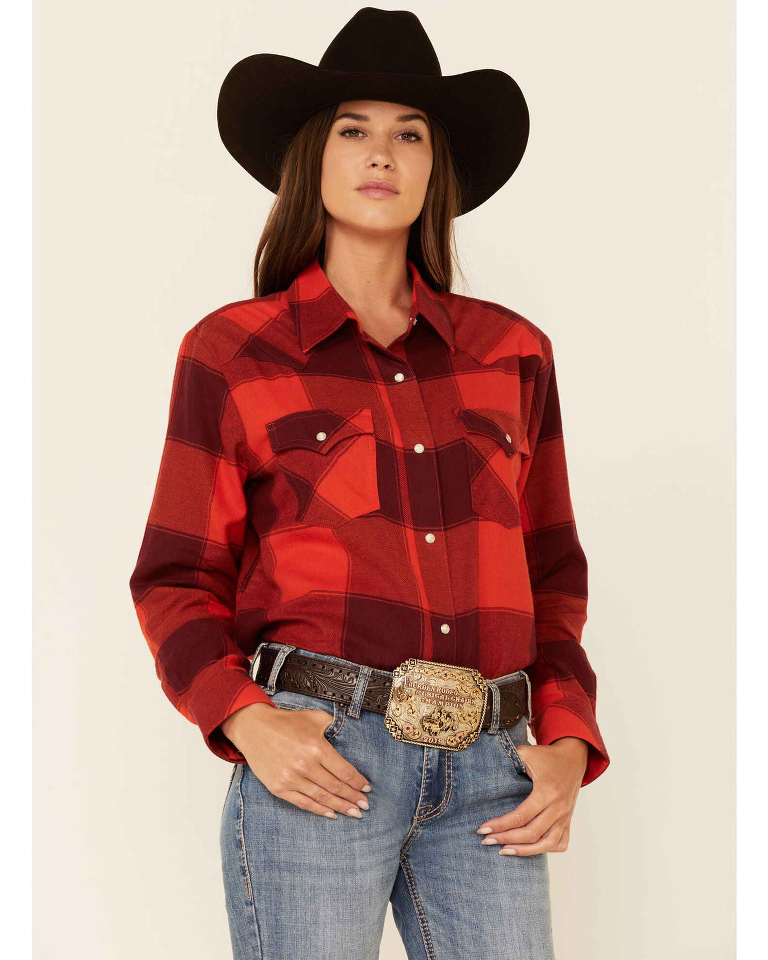 Buffalo plaid discount shirt womens