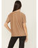 Image #4 - Blended Women's Honky Tonk Shimmer Short Sleeve Graphic Tee, Brown, hi-res