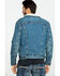 Image #2 - Levi's Men's Juniper Sherpa Lined Trucker Denim Jacket, Blue, hi-res