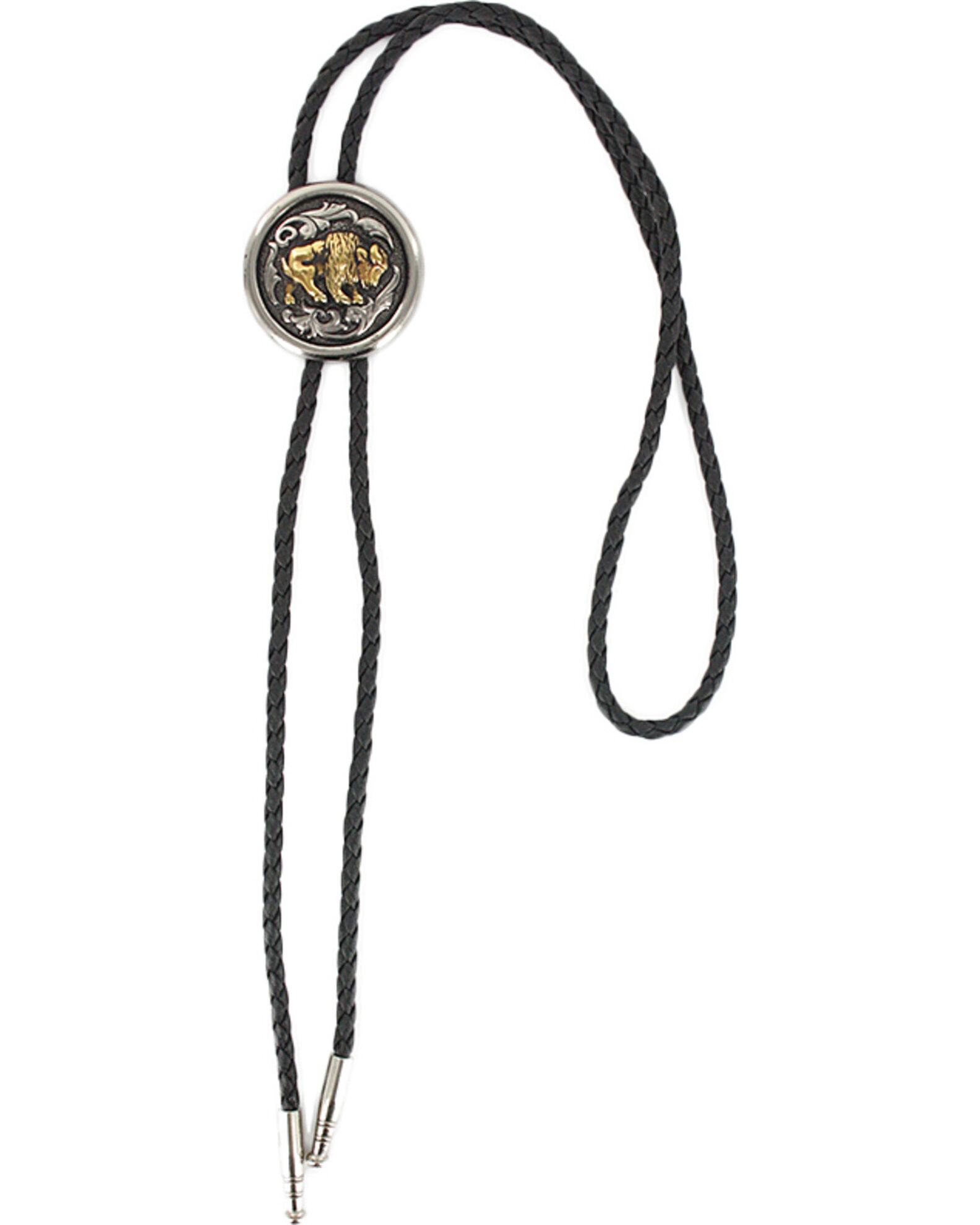 Cody James Men s Bison Bolo Tie Country Outfitter