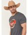Image #2 - Wrangler Men's Rope Logo Short Sleeve Graphic T-Shirt, Heather Blue, hi-res