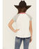Image #4 - Rock & Roll Denim Girls' Horses Heart Short Sleeve Graphic Tee, Ivory, hi-res