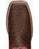Justin Men's Mingus Walnut Western Boots - Broad Square Toe, Tan, hi-res