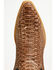 Image #6 - Dan Post Men's Exotic Python Belly Western Boots - Snip Toe, Brown, hi-res