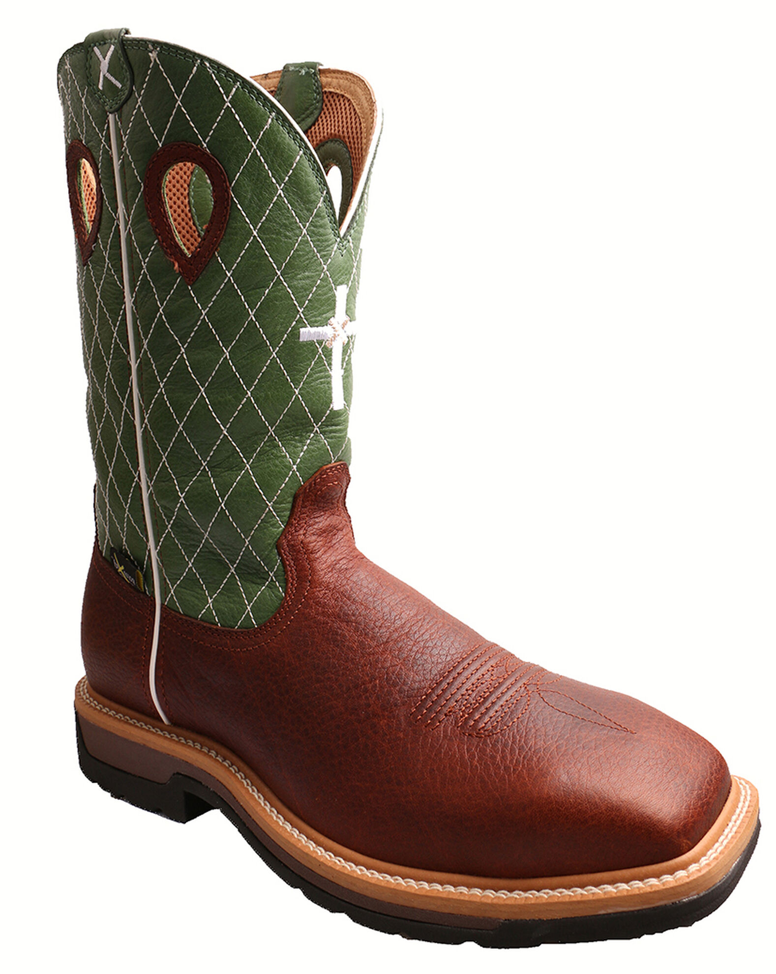 Twisted X Men s Lite Met Guard Western Work Boots Steel Toe