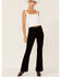 Image #1 - Shyanne Women's High Rise Corduroy Bootcut Jeans, Dark Brown, hi-res
