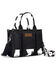 Image #1 - Wrangler Women's Whipstitch Patchwork Crossbody Bag, Black, hi-res