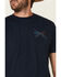 Cody James Men's USA Defender Skull Graphic Short Sleeve T-Shirt , Navy, hi-res