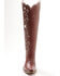 Image #4 - Besita Boots Women's The Honey Bird Embroidered Tall Western Boots - Snip Toe, Wine, hi-res