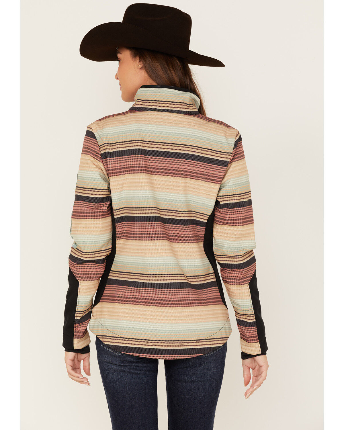 Image #4 - Cinch Women's Striped Bonded Jacket, , hi-res