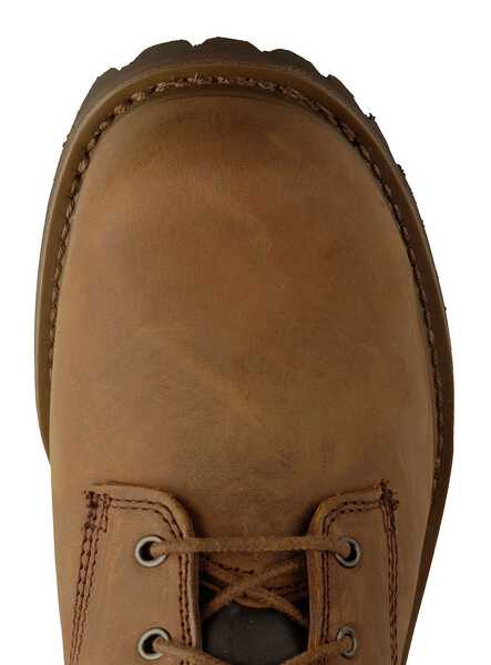 Image #6 - Chippewa Men's IQ Tough Oblique 8" Logger Boots - Steel Toe, Bark, hi-res
