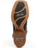 Image #7 - Dan Post Women's Asteria Floral Western Performance Boots - Broad Square Toe, Black, hi-res