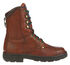 Image #2 - Georgia Boot Men's 8" Eagle Light Lace-Up Work Boots - Round Toe, Russet, hi-res
