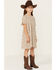 Image #1 - Rylee & Cru Girls' Finn Floral Print Mini Dress, White, hi-res