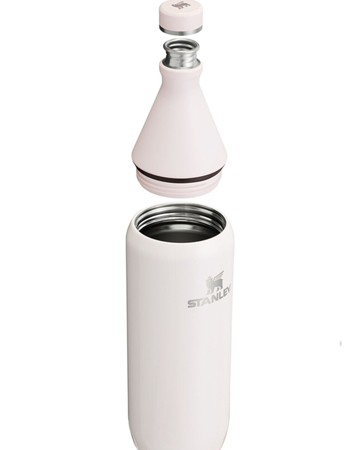Image #3 - Stanley 34oz All Day Slim Bottle, Rose, hi-res