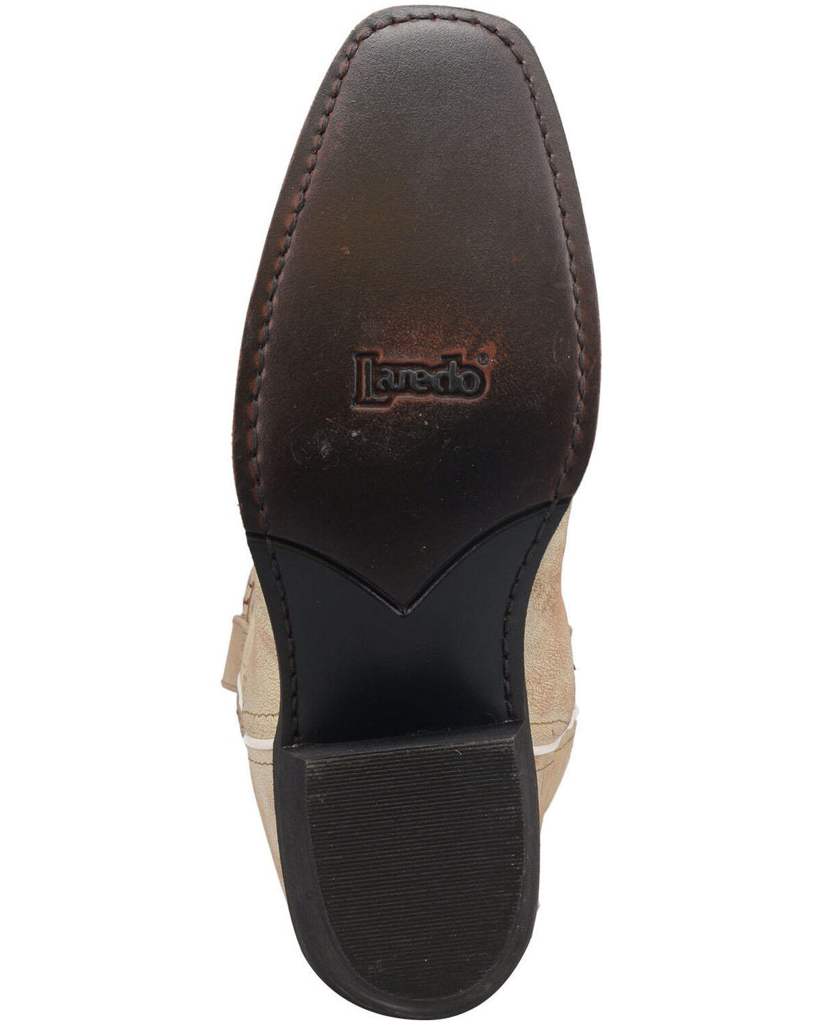 Image #7 - Laredo Women's Fade To Cat Western Boots - Square Toe, Off White, hi-res
