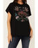 Image #3 - Idyllwind Women's Rowena Nudie Inspired Short Sleeve Graphic Tee, Black, hi-res