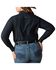 Image #2 - Ariat Women's Cow Print Wrinkle Resist Team Kirby Long Sleeve Button-Down Stretch Western Shirt - Plus , Black, hi-res