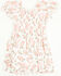 Image #2 - Angel Dear Infant Girls' Ribbons and Flowers Puff Sleeve Dress, Pink, hi-res
