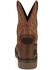Image #5 - Justin Men's Broncy Waterproof Western Work Boots - Composite Toe, Brown, hi-res