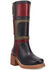 Image #1 - Dingo Women's Multi Patches Fashion Boots - Round Toe, Black, hi-res