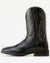 Image #2 - Ariat Men's Ultra Performance Western Boots - Broad Square Toe, Black, hi-res