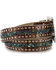 Angel Ranch Women's Stud & Stone Western Belt, Brown, hi-res
