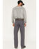Image #3 - Ariat Men's FR M5 Duralight Stretch Canvas Straight Work Pants, Grey, hi-res