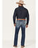 Image #3 - Ariat Men's M8 Modern Kai Slim Leg Stretch Denim Jeans, Blue, hi-res
