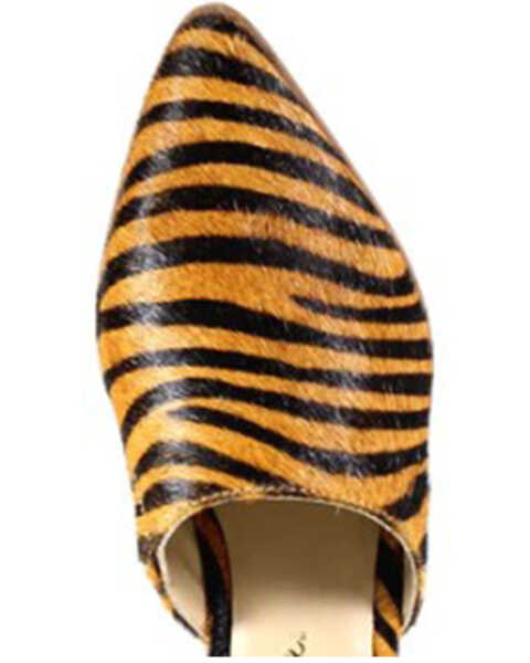 Image #6 - Diba True Women's High Up Fashion Mules - Pointed Toe, Zebra, hi-res