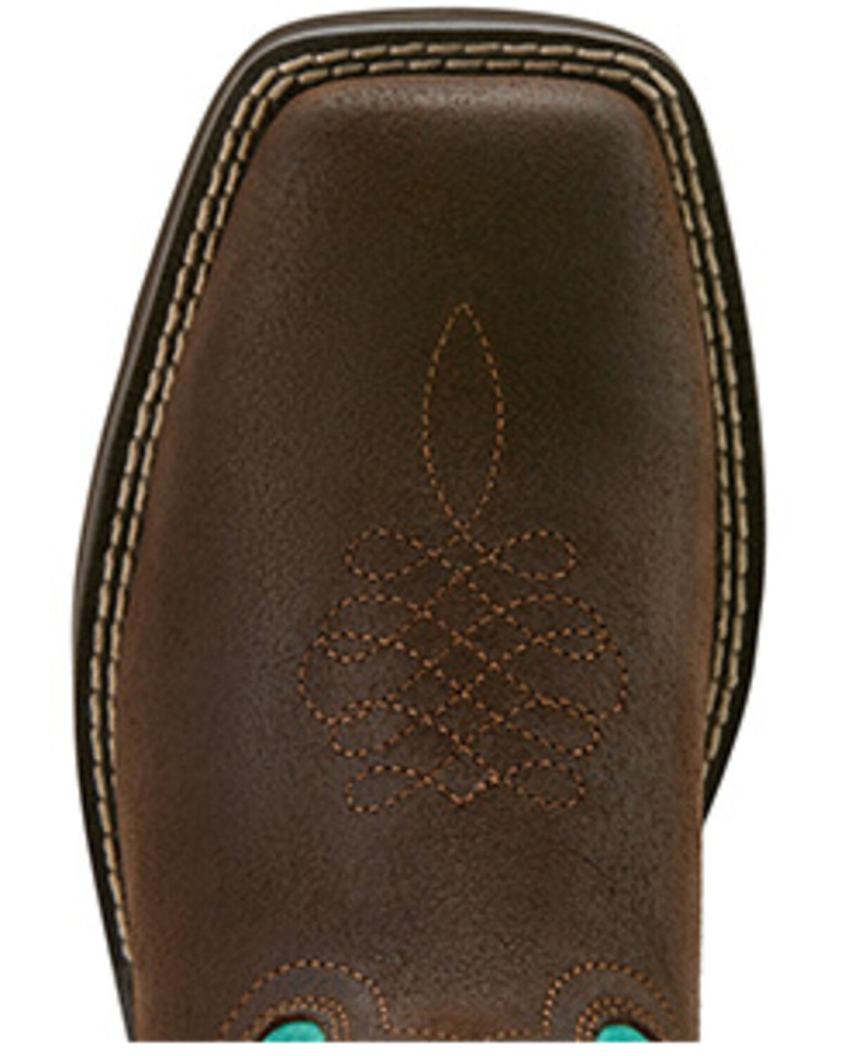 Image #4 - Ariat Women's Callie Performance Western Boots - Broad Square Toe, Brown, hi-res