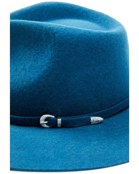 Image #2 - Idyllwind Women's Stardust Felt Western Fashion Hat , Blue, hi-res
