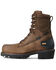 Ariat Men's Powerline H20 8" Lace-Up Work Boots - Composite Toe, Brown, hi-res