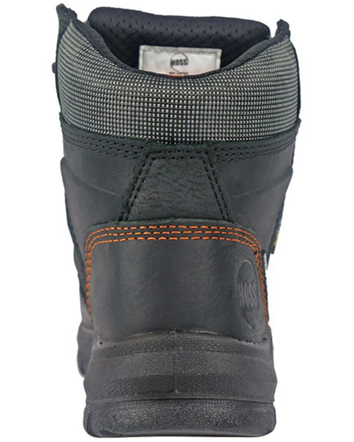 Image #5 - Hoss Men's Prowl 6" Metguard Lace-Up Boots - Composite Toe, Black, hi-res