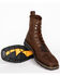 Cody James Men's Lace-Up Kiltie Work Boots - Soft Toe, Brown, hi-res