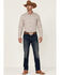 Image #2 - Moonshine Spirit&reg; Men's Sundial Southwestern Geo Print Long Sleeve Snap Western Shirt, Ivory, hi-res